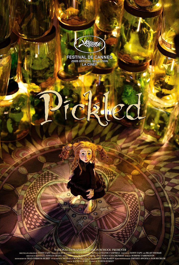Affiche du court métrage Pickled (2026) de Fanny Capu Affiche du court métrage Pickled (2026) de Fanny Capu. Voir Pickled en streaming / torrent sur meilleurs-films.fr