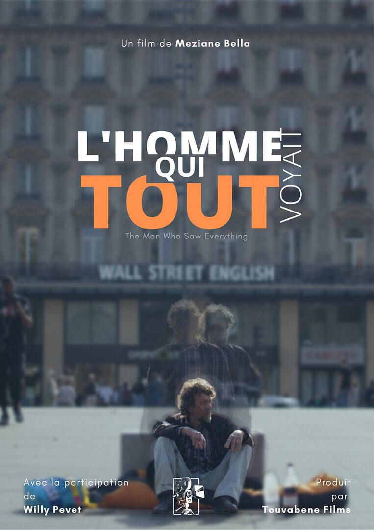 Affiche du court métrage L’Homme qui voyait tout (2025) de Meziane Bella. Voir L’Homme qui voyait tout en streaming / torrent sur meilleurs-films.fr
