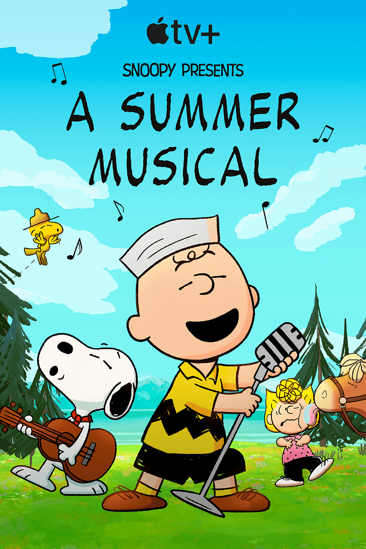 Affiche du court métrage Snoopy Presents: A Summer Musical (2025) de Erik Wiese. Voir Snoopy Presents: A Summer Musical en streaming / torrent sur meilleurs-films.fr