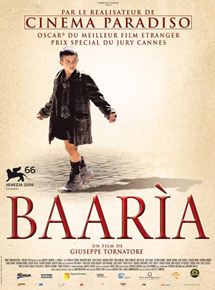 Affiche du film Baaria (2009) de Giuseppe Tornatore. Voir Baaria en streaming / torrent sur meilleurs-films.fr