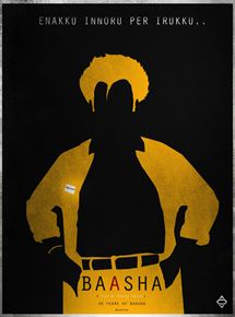 Affiche du film Baasha (1995) de Suresh Krishna. Voir Baasha en streaming / torrent sur meilleurs-films.fr