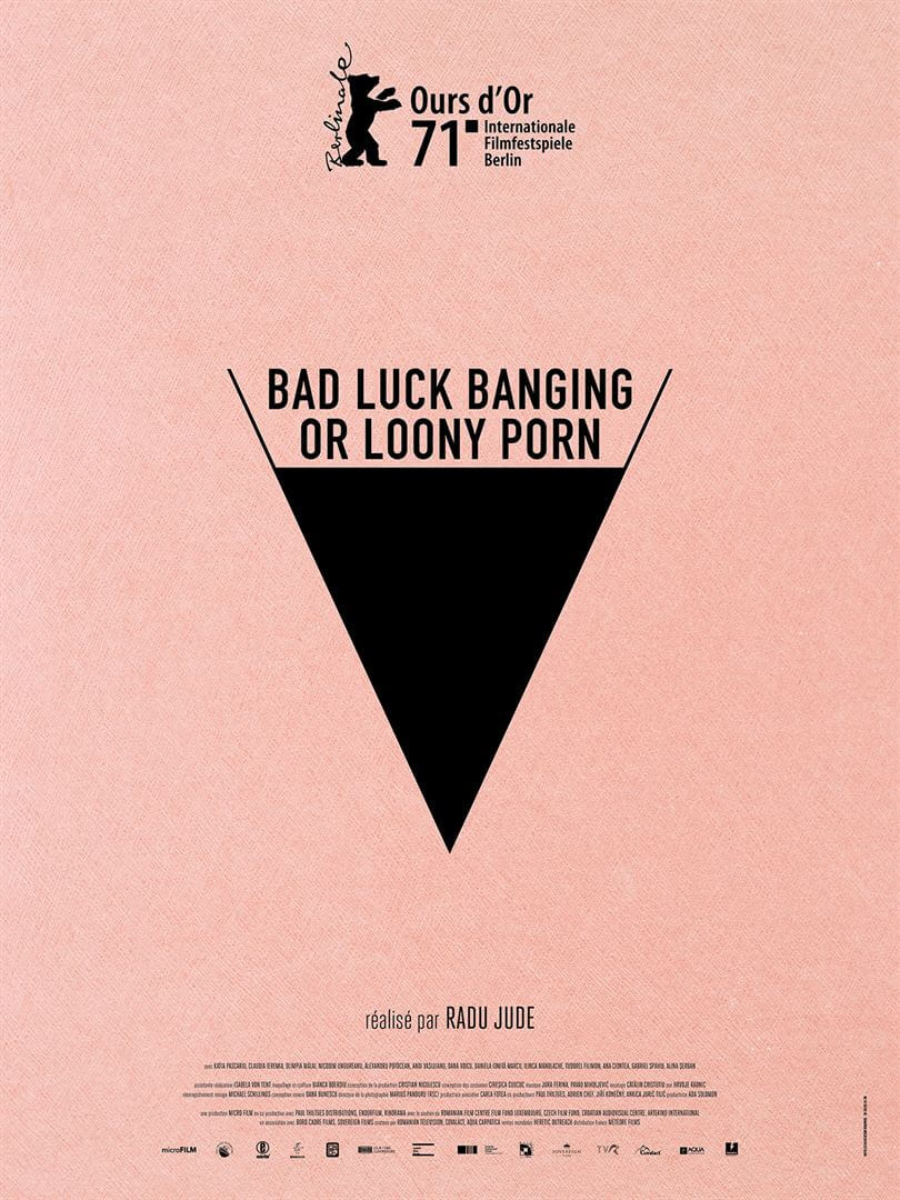 Affiche du film Bad Luck Banging or Loony Porn (2021) de Radu Jude. Voir Bad Luck Banging or Loony Porn en streaming / torrent sur meilleurs-films.fr