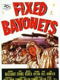 Affiche du film Baïonnette au canon (1951) de Samuel Fuller. Voir Baïonnette au canon en streaming / torrent sur meilleurs-films.fr
