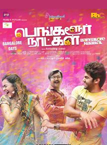 Affiche du film Bangalore Naatkal (2015) de Bommarillu Bhaskar. Voir Bangalore Naatkal en streaming / torrent sur meilleurs-films.fr