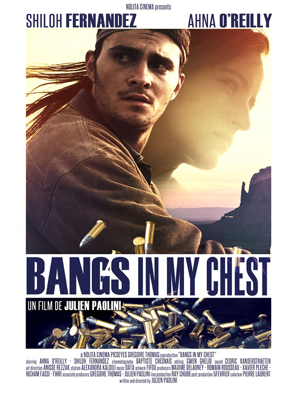 Affiche du court métrage Bangs in my chest (2013) de Julien Paolini. Voir Bangs in my chest en streaming / torrent sur meilleurs-films.fr