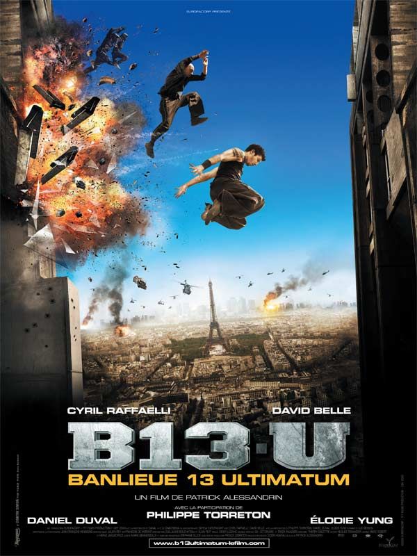 Affiche du film Banlieue 13 – Ultimatum (2008) de Patrick Alessandrin. Voir Banlieue 13 – Ultimatum en streaming / torrent sur meilleurs-films.fr