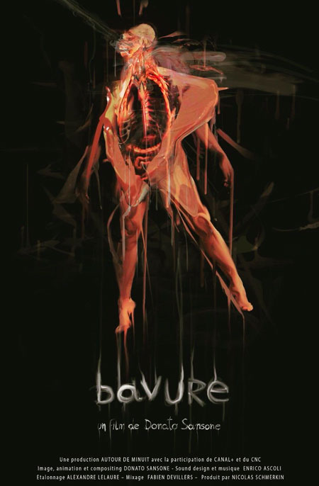 Affiche du court métrage Bavure (2018) de Donato Sansone. Voir Bavure en streaming / torrent sur meilleurs-films.fr