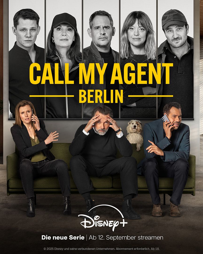Affiche de la série Call My Agent: Berlin (2025) de Johann Bucholz. Voir Call My Agent: Berlin en streaming / torrent sur meilleurs-films.fr