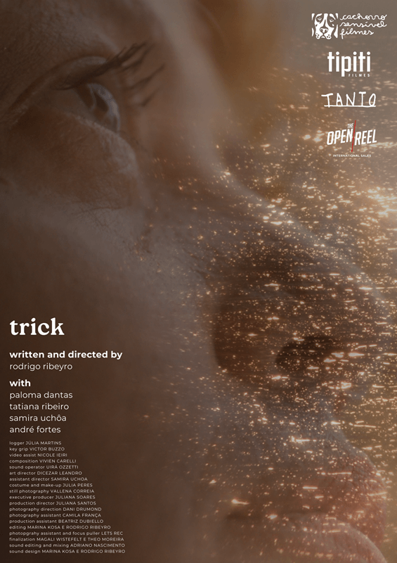 Affiche du court métrage Trick (2025) de Rodrigo Ribeyro Affiche du court métrage Trick (2025) de Rodrigo Ribeyro. Voir Trick en streaming / torrent sur meilleurs-films.fr