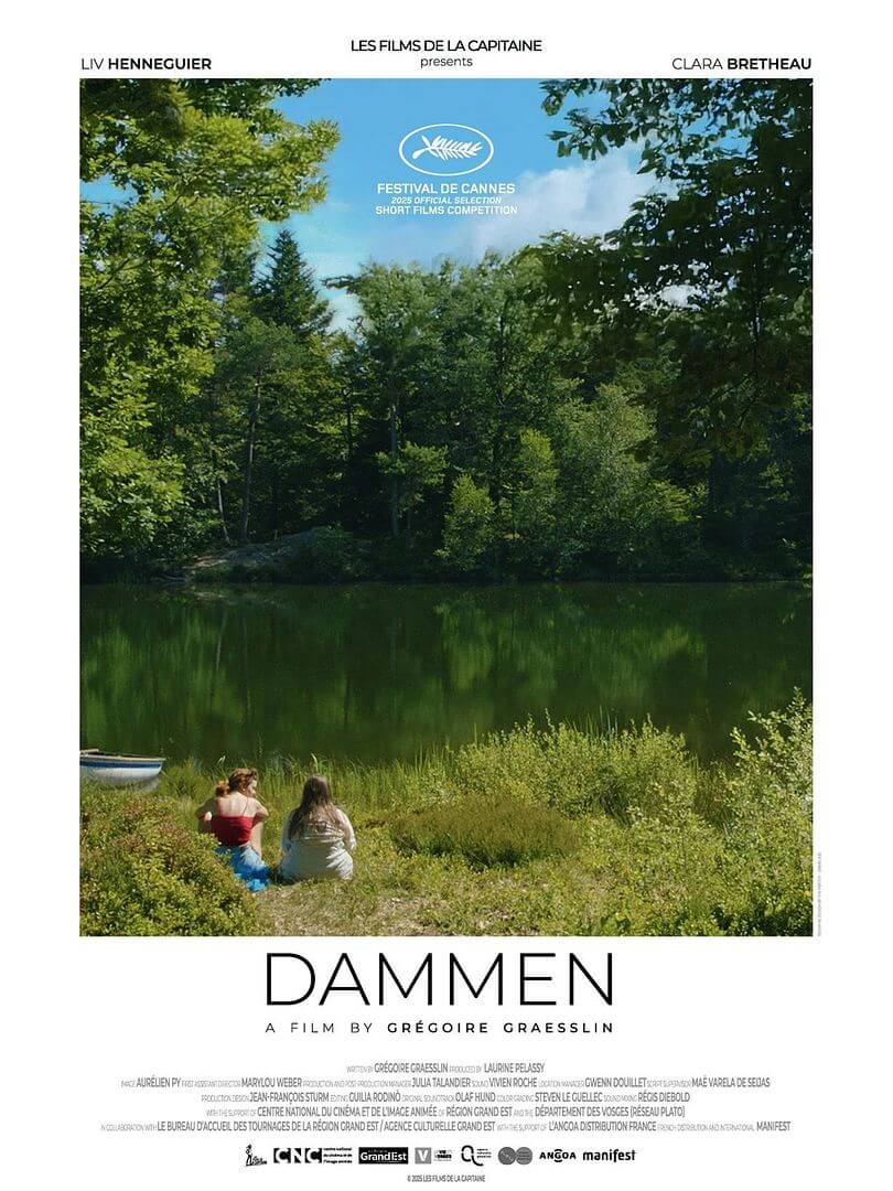 Affiche du court-métrage Dammen (2025) de Grégoire Graesslin