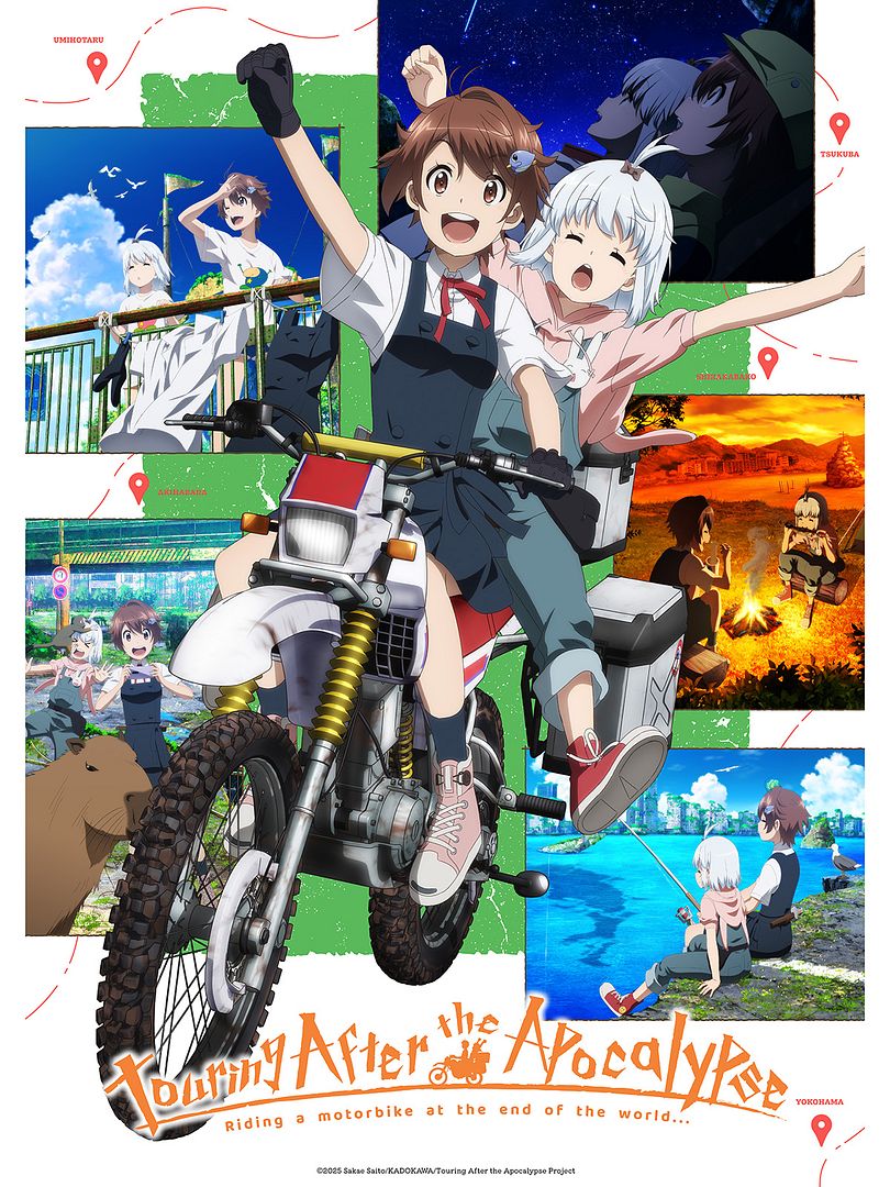 Affiche de la série Touring After the Apocalypse (2025) de . Voir Touring After the Apocalypse en streaming / torrent sur meilleurs-films.fr