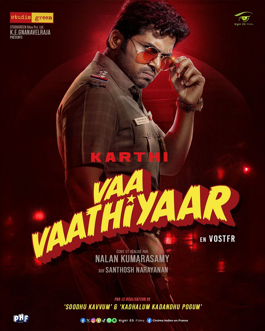 Affiche du film Vaa Vaathiyaar (2025) de Nalan Kumarasamy