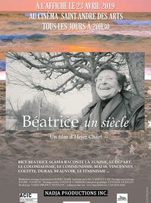 Affiche du film Béatrice un siècle (2018) de Hejer Charf. Voir Béatrice un siècle en streaming / torrent sur meilleurs-films.fr