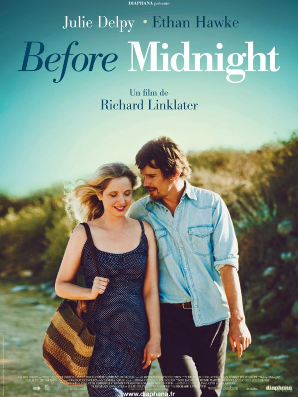 Affiche du film Before Midnight (2013) de Richard Linklater. Voir Before Midnight en streaming / torrent sur meilleurs-films.fr