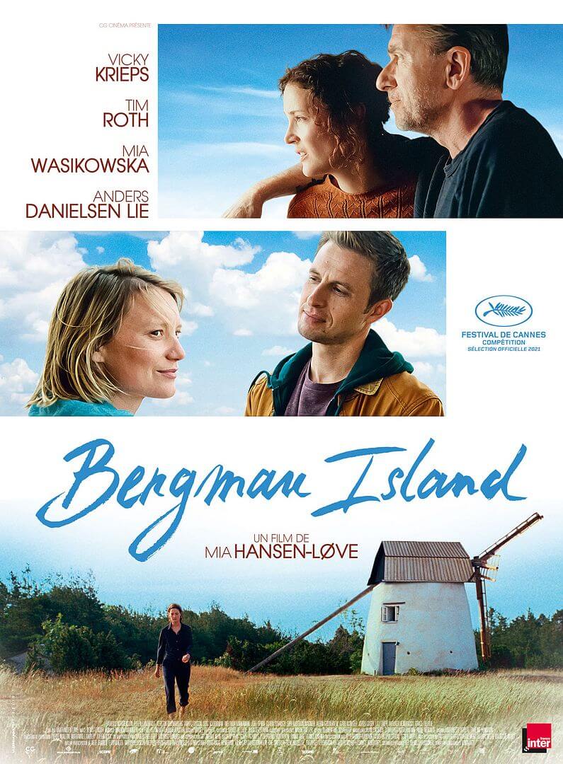 Affiche du film Bergman Island (2021) de Mia Hansen-Løve Affiche du film Bergman Island (2021) de Mia Hansen-Løve. Voir Bergman Island en streaming / torrent sur meilleurs-films.fr