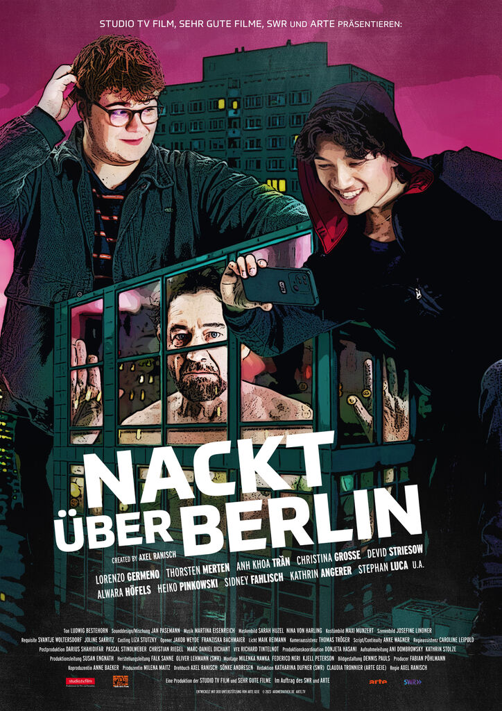 Affiche de la série Berlin Bad Trip (2023) de Axel Ranisch Affiche de la série Berlin Bad Trip (2023) de Axel Ranisch. Voir Berlin Bad Trip en streaming / torrent sur meilleurs-films.fr