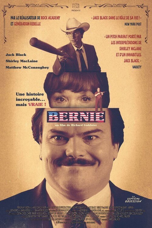 Affiche du film Bernie (2012) de Richard Linklater Affiche du film Bernie (2012) de Richard Linklater. Voir Bernie en streaming / torrent sur meilleurs-films.fr