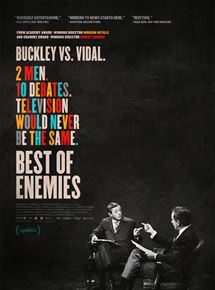 Affiche du film Best of Enemies (2015) de Robert Gordon (IX),Morgan Neville,. Voir Best of Enemies en streaming / torrent sur meilleurs-films.fr