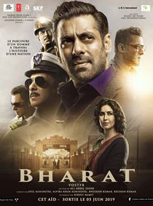 Affiche du film Bharat (2019) de Ali Abbas Zafar. Voir Bharat en streaming / torrent sur meilleurs-films.fr