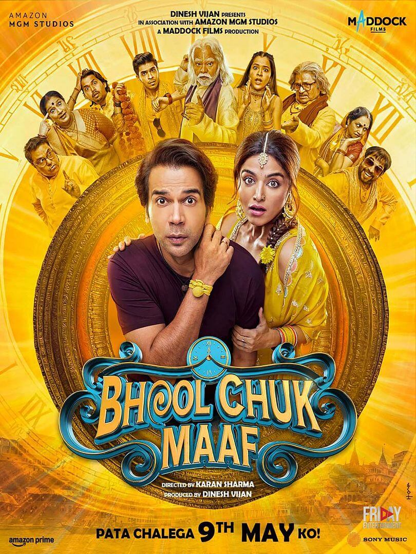 Affiche du film Bhool Chuk Maaf (2025) de . Voir Bhool Chuk Maaf en streaming / torrent sur meilleurs-films.fr