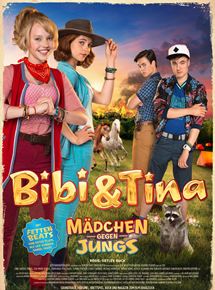 Affiche du film Bibi & Tina 3 – Mädchen gegen Jungs (2016) de Detlev Buck. Voir Bibi & Tina 3 – Mädchen gegen Jungs en streaming / torrent sur meilleurs-films.fr