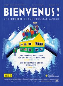 Affiche du film Bienvenus ! (2016) de Rune Denstad Langlo. Voir Bienvenus ! en streaming / torrent sur meilleurs-films.fr