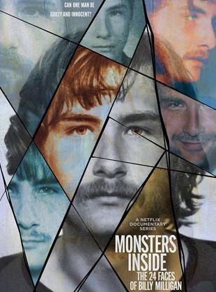 Affiche de la série Billy Milligan : Ces monstres en lui (2021) de Brice Lambert. Voir Billy Milligan : Ces monstres en lui en streaming / torrent sur meilleurs-films.fr