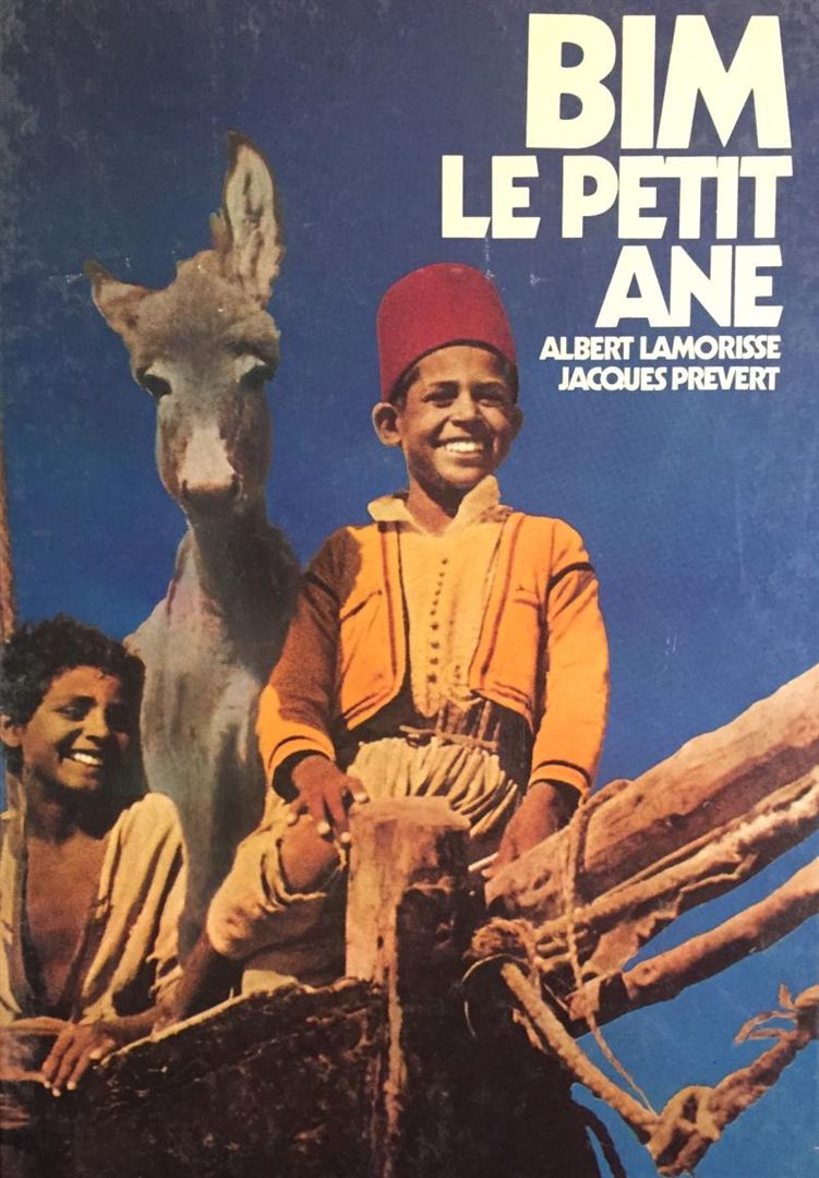 Affiche du court métrage Bim, le petit âne (1951) de Albert Lamorisse. Voir Bim, le petit âne en streaming / torrent sur meilleurs-films.fr