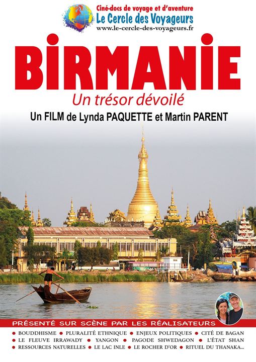 Affiche du film Birmanie, Terre de diversité (2023) de Lynda Paquette. Voir Birmanie, Terre de diversité en streaming / torrent sur meilleurs-films.fr