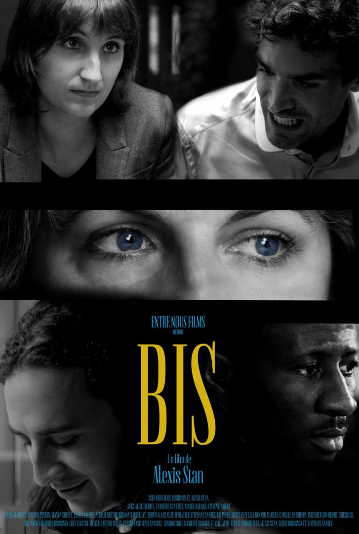 Affiche du court métrage Bis (2021) de Alexis Stan Affiche du court métrage Bis (2021) de Alexis Stan. Voir Bis en streaming / torrent sur meilleurs-films.fr