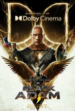 Affiche du film Black Adam (2022) de Jaume Collet-Serra.