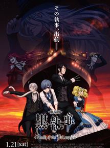Affiche du film Black Butler: Book Of The Atlantic (2017) de Noriyuki Abe Affiche du film Black Butler: Book Of The Atlantic (2017) de Noriyuki Abe. Voir Black Butler: Book Of The Atlantic en streaming / torrent sur meilleurs-films.fr