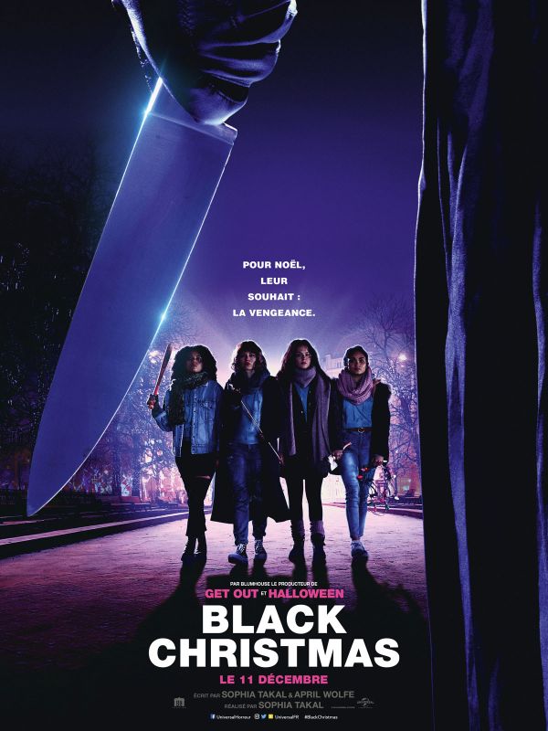 Affiche du film Black Christmas (2019) de Sophia Takal Affiche du film Black Christmas (2019) de Sophia Takal. Voir Black Christmas en streaming / torrent sur meilleurs-films.fr