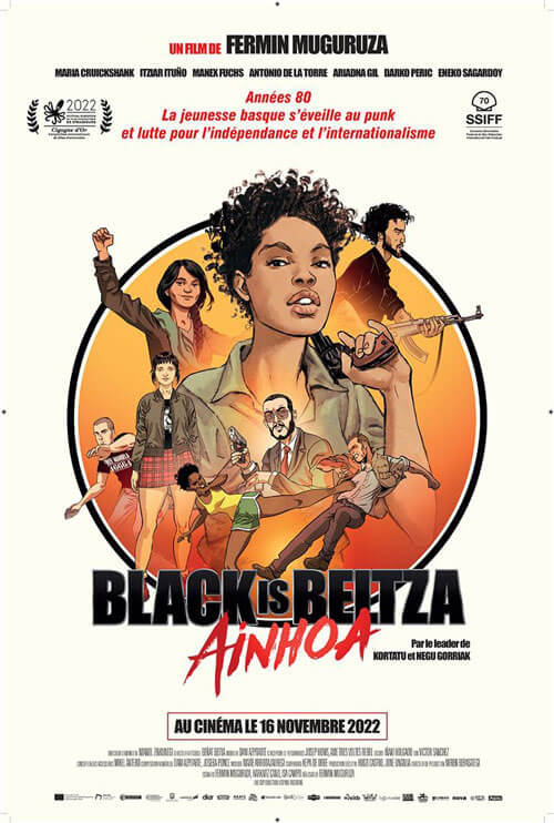 Affiche du film Black is Beltza II: Ainhoa (2022) de Fermin Muguruza. Voir Black is Beltza II: Ainhoa en streaming / torrent sur meilleurs-films.fr