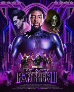 Affiche du film Black Panther 2 : Wakanda Forever (2022) de Ryan Coogler.