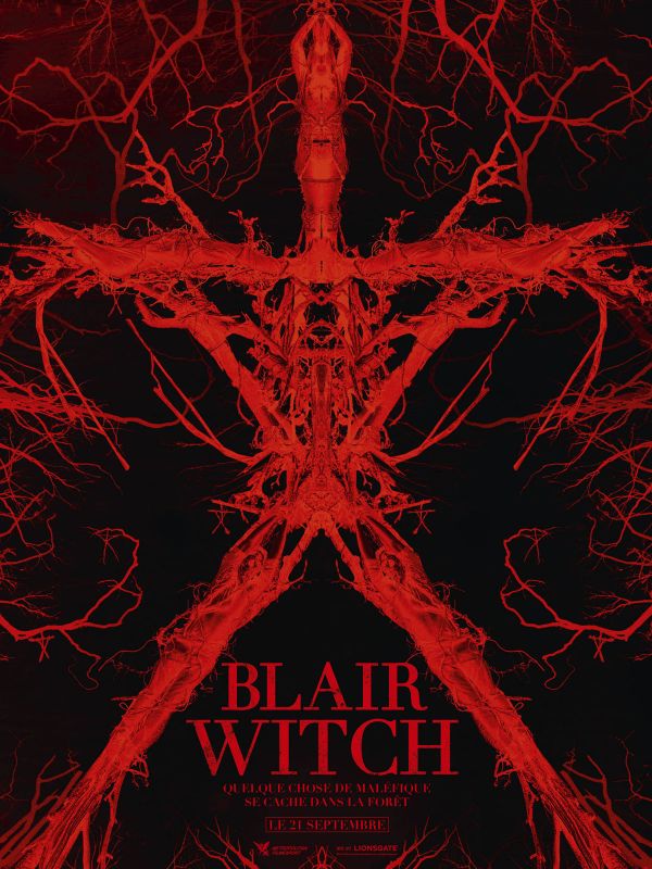 Affiche du film Blair Witch (2016) de Adam Wingard. Voir Blair Witch en streaming / torrent sur meilleurs-films.fr