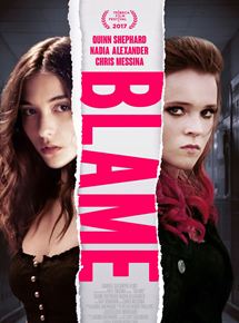 Affiche du film Blame – Strange Romance (2017) de Quinn Shephard. Voir Blame – Strange Romance en streaming / torrent sur meilleurs-films.fr