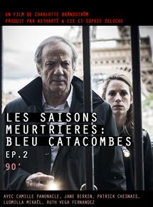 Affiche du film Bleu catacombes (TV) (2013) de Charlotte Brandström. Voir Bleu catacombes (TV) en streaming / torrent sur meilleurs-films.fr