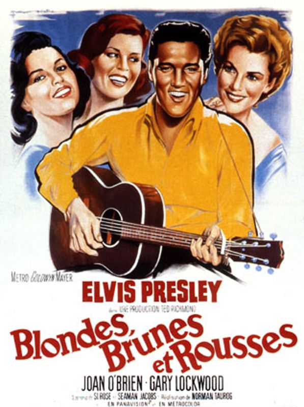 Affiche du film Blondes, brunes, rousses (1963) de Norman Taurog. Voir Blondes, brunes, rousses en streaming / torrent sur meilleurs-films.fr