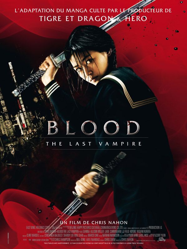 Affiche du film Blood: The Last Vampire (2009) de Chris Nahon. Voir Blood: The Last Vampire en streaming / torrent sur meilleurs-films.fr