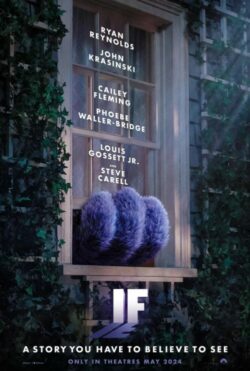 Affiche du film Blue & Compagnie / IF (2024) de John Krasinski.
