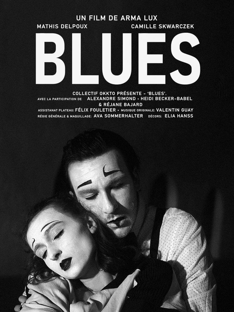 Affiche du court métrage Blues (2025) de Arma Lux. Voir Blues en streaming / torrent sur meilleurs-films.fr