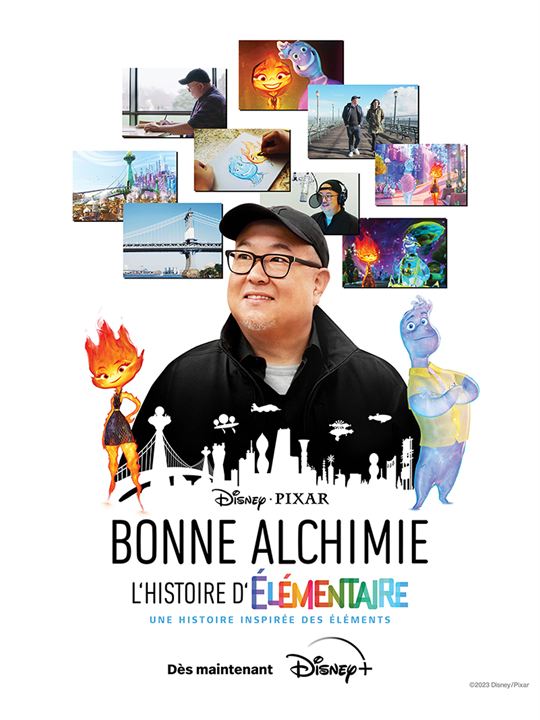 Affiche du court métrage Bonne alchimie : l’histoire d’Élémentaire (2023) de Tony Kaplan. Voir Bonne alchimie : l’histoire d’Élémentaire en streaming / torrent sur meilleurs-films.fr