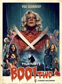 Affiche du film Boo 2! A Madea Halloween (2017) de Tyler Perry Affiche du film Boo 2! A Madea Halloween (2017) de Tyler Perry. Voir Boo 2! A Madea Halloween en streaming / torrent sur meilleurs-films.fr