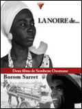 Affiche du court métrage Borom Sarret (1966) de Ousmane Sembene. Voir Borom Sarret en streaming / torrent sur meilleurs-films.fr
