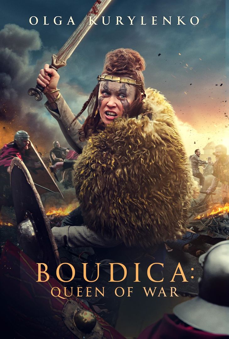 Affiche du film Boudica: Queen of War (2023) de Jesse V. Johnson. Voir Boudica: Queen of War en streaming / torrent sur meilleurs-films.fr