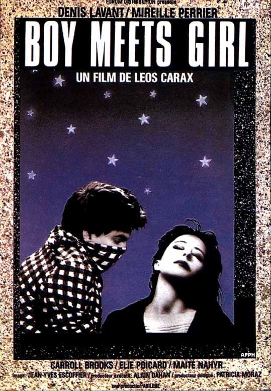 Affiche du film Boy Meets Girl (1983) de Leos Carax Affiche du film Boy Meets Girl (1983) de Leos Carax. Voir Boy Meets Girl en streaming / torrent sur meilleurs-films.fr
