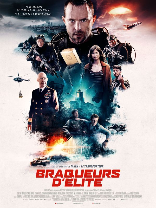 Affiche du film Braqueurs d’élite (2017) de Steven Quale. Voir Braqueurs d’élite en streaming / torrent sur meilleurs-films.fr