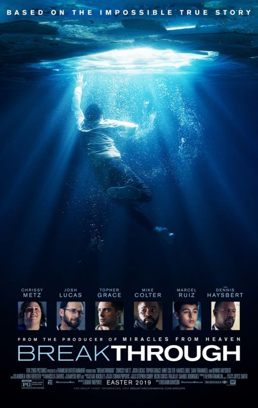 Affiche du film Breakthrough (2019) de Roxann Dawson Affiche du film Breakthrough (2019) de Roxann Dawson. Voir Breakthrough en streaming / torrent sur meilleurs-films.fr
