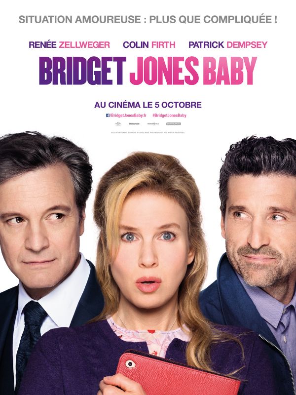 Affiche du film Bridget Jones Baby (2016) de Sharon Maguire Affiche du film Bridget Jones Baby (2016) de Sharon Maguire. Voir Bridget Jones Baby en streaming / torrent sur meilleurs-films.fr